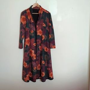 Paisley and Floral Patterned Jacket